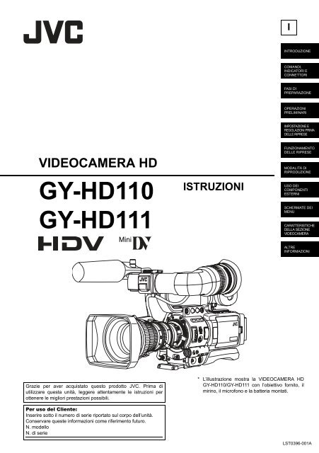 Manuale - Jvc