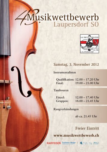 43.Musikwettbewerb - Musikwettbewerb Laupersdorf