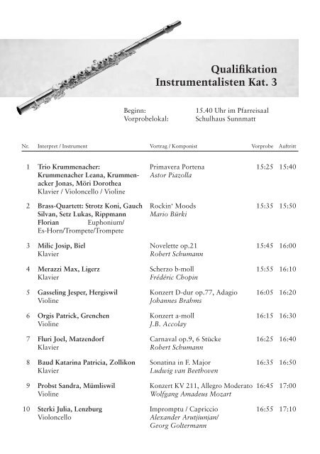 43.Musikwettbewerb - Musikwettbewerb Laupersdorf