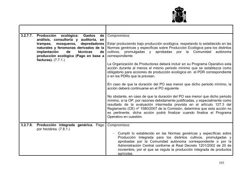 estrategia nacional de los programas operativos sostenibles ... - Coag