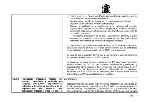 estrategia nacional de los programas operativos sostenibles ... - Coag