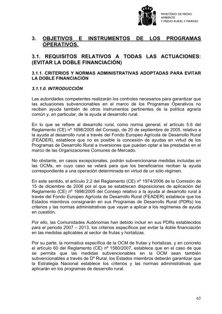 estrategia nacional de los programas operativos sostenibles ... - Coag