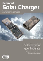 Personal Solar Charger - Military Systems & Technology
