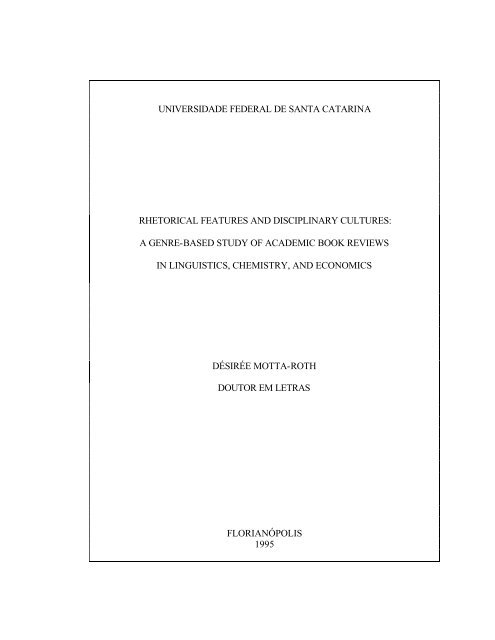 universidade federal de santa catarina pós-graduação em letras ...