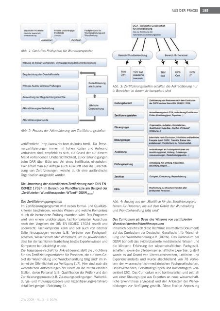 Wundheilung - DGfW-Akademie