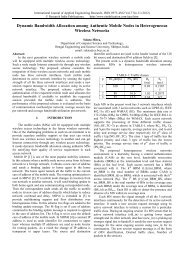 Dynamic Bandwidth Allocation among Authentic Mobile Nodes in ...