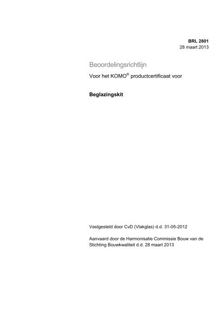 BRL 2801.pdf - Certificaten Beheer - Komo