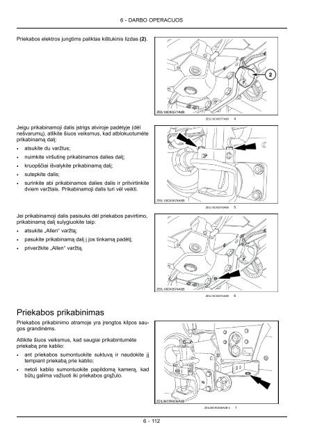 OPERATORIAUS VADOVAS - New Holland PLM Portal