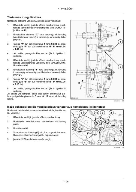 OPERATORIAUS VADOVAS - New Holland PLM Portal