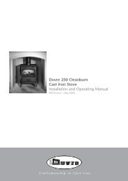 Dovre 250 Cleanburn Cast Iron Stove - Stoves Online