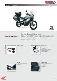 For Your Extended Riding Pleasure - Doble Motorcycles