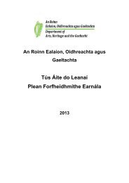 TÃºs Ãite do LeanaÃ­ Plean Forfheidhmithe EarnÃ¡la 2013