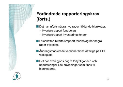 Rapporteringsenheten - Finansinspektionen
