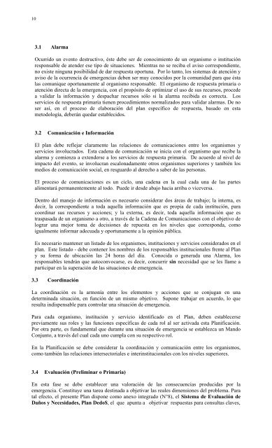 Aprobación Plan Nacional de Protección Civil - DISASTER info ...