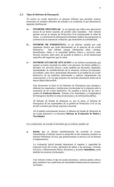 Aprobación Plan Nacional de Protección Civil - DISASTER info ...