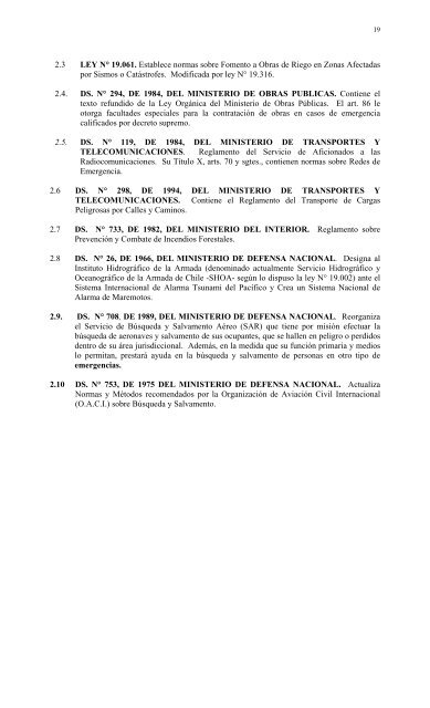 Aprobación Plan Nacional de Protección Civil - DISASTER info ...