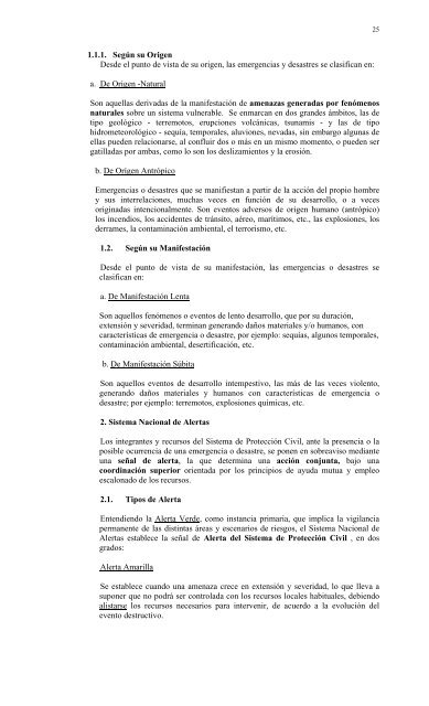 Aprobación Plan Nacional de Protección Civil - DISASTER info ...