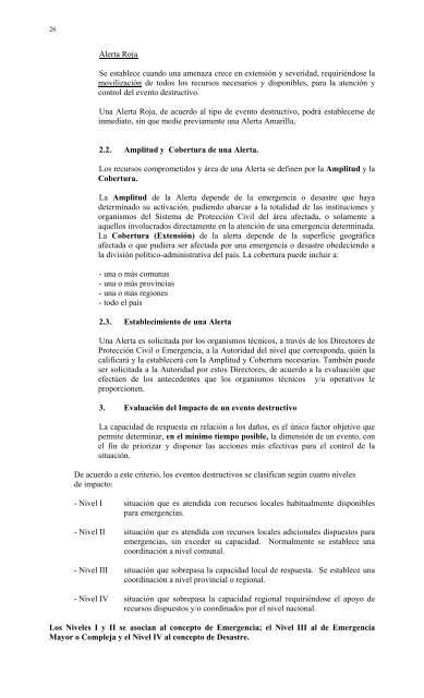 Aprobación Plan Nacional de Protección Civil - DISASTER info ...