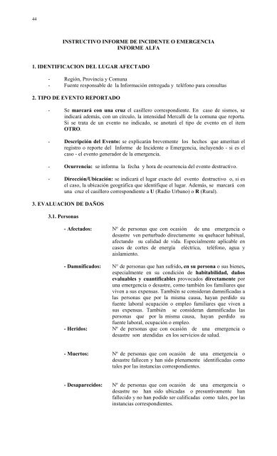 Aprobación Plan Nacional de Protección Civil - DISASTER info ...