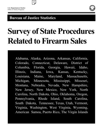 virginia a brady alternate state - Bureau of Justice Statistics