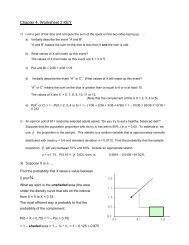 Probability Worksheet 2 Answer Key