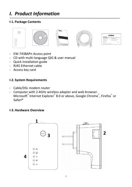 EW-7438APn Quick Installation Guide - Edimax