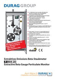 Extraktives Emissions Beta-Staubmeter F-904-20 - CEM Specialties ...