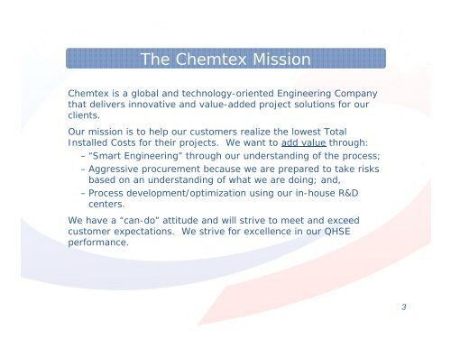 Chemtex Group - Unido