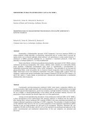 MICROSTRUCTURAL FEATURES OF DC CAST A L/SIC MMC ...