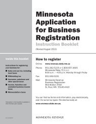 Application for Business Registration (Form ABR) - Minnesota ...
