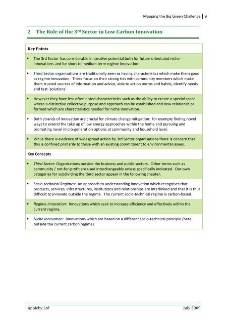 Mapping the Big Green Challenge - The Skills & Learning ...