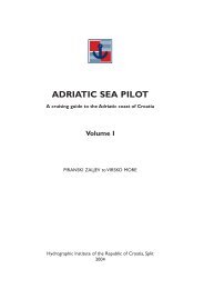 ADRIATIC SEA PILOT - Hrvatski hidrografski institut