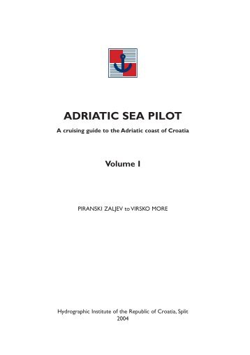 ADRIATIC SEA PILOT - Hrvatski hidrografski institut