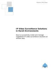 IP Video Surveillance Solutions in Harsh Environments - Milestone