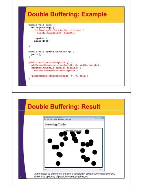 Multithreaded Graphics - Custom Training Courses - Coreservlets.com