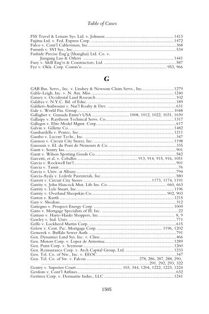 Table of Cases