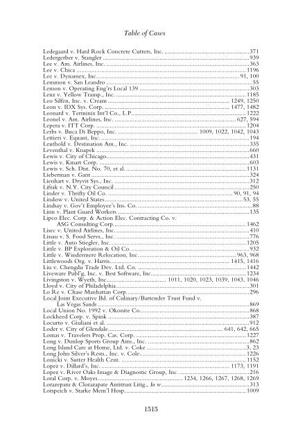 Table of Cases