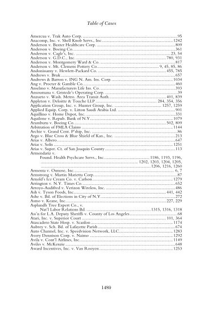 Table of Cases