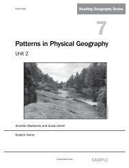 Patterns in Physical Geography - Portage & Main Press