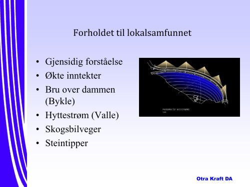 Planlegging og bygging av Dam Sarvsfossen Magne ... - Energi Norge