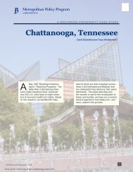 Chattanooga, Tennessee - Brookings Institution