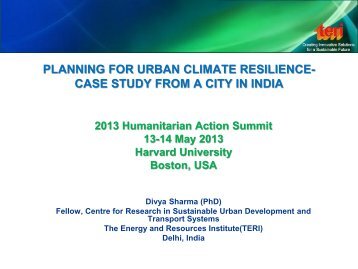 Planning for Urban Climate Resilience-Case Study from a ... - acccrn