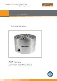 ZHA Series - Cross Technical Services