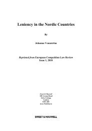 Leniency in the Nordic Countries - Latham & Watkins