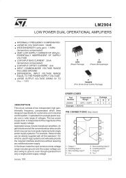 LM2904 - Datasheet Catalog