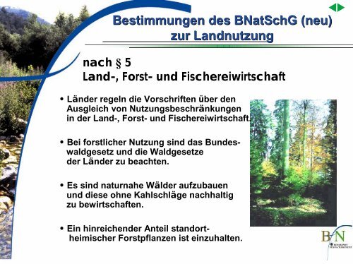 Moderner Naturschutz - Bundesamt fÃ¼r Naturschutz