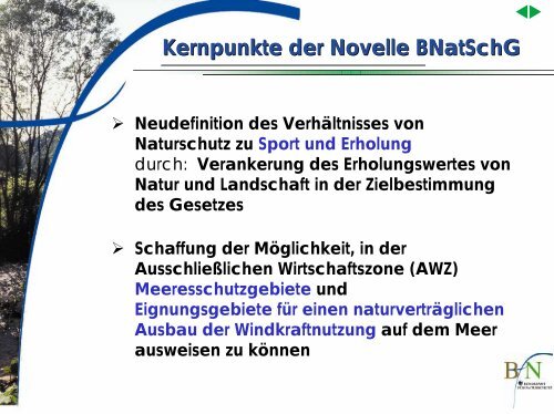 Moderner Naturschutz - Bundesamt fÃ¼r Naturschutz