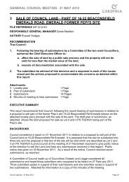 21 MAY 2012 - Cardinia Shire Council
