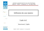 J3_3 Infiltration des effluents Ã©purÃ©s _AESN - ARS OcÃ©an Indien