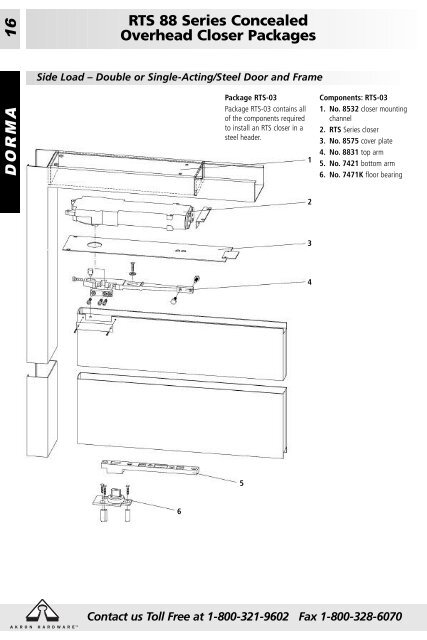 Akron Hardware Product Catalog Version 3.0